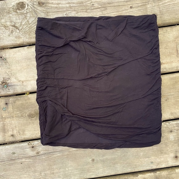 Free people rouched mini skirt - Picture 3 of 4